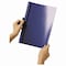 Durable Office Products DuraClip Report Cover, Clip Fastener, 8.5 x 11, Clear/Black, PK25 221401 - alternate 3